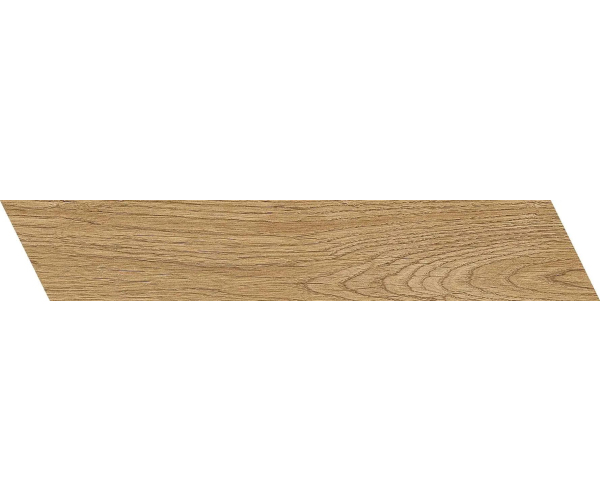 Dlažba jako dřevo Flaviker Four Seasons Honey Chevron 7,5x40,7 NAT - hnědá