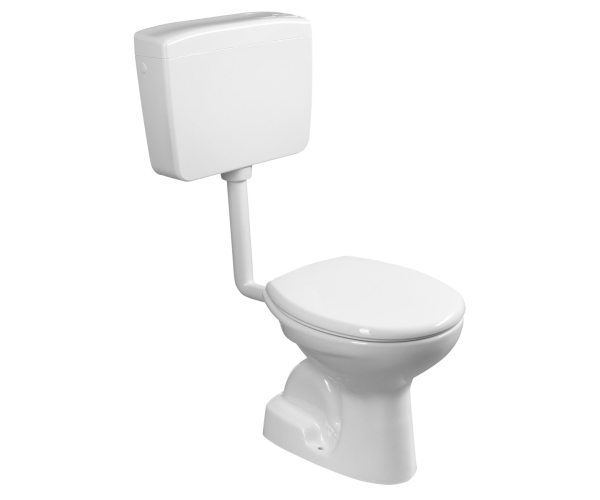 Creavit Wc Kombi, Dvojtlačítko 4/8l, Spodní Odpad, Bílá