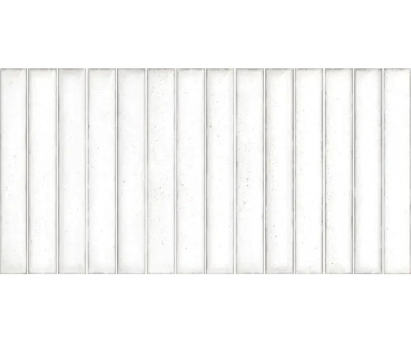 Retro dekor Estudio Karatsu Polar White 11,5x23 - bílá
