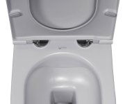 Isvea Infinity Závěsná Wc Mísa, Rimless, 36,5x53cm, Stone Grey