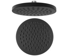 Aqualine Hlavová Sprcha, Průměr 200mm, Abs/černá Mat