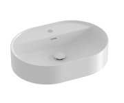 Umyvadlo Ceramic Slim Shelf O - Umyvadlo Ceramic Slim Shelf O 55, s otvorem pro baterii, s přepadem, bílá XJX01155003