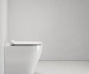 Gsi Tono Wc Mísa Stojící, Geniusflush, 36x53cm, Spodní/zadní Odpad, Bílá Extraglaze