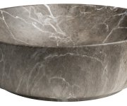 Sapho Rondea Keramické Umyvadlo Na Desku ø 41cm, Breccia Mramor