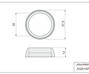 Náhradní Krytka Na Kartuše Pro Baterie Dakb10201 AQS+KPP-5
