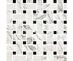 Fioranese Prestige Mosaico WEAVE Statuarietto Effect 30x30 Luc. Rett.