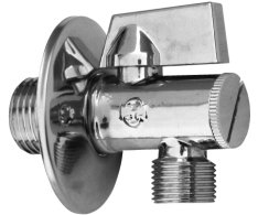 Ventil rohový s filtrem 1/2" x 3/8" RV0338