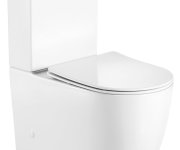 Sapho Infinity Wc Kombi, Rimless, Spodní/zadní Odpad, Bílá