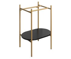 Sapho Puno Podstavec Pod Umyvadlo 550x795x396mm, Zlato Mat