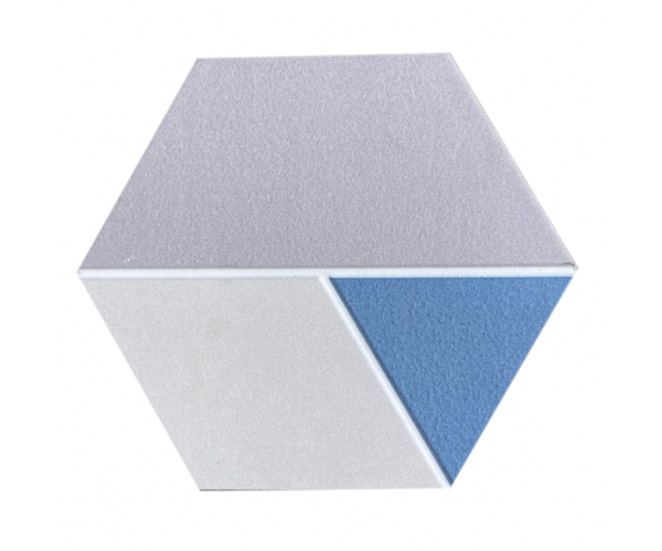 Retro dlažba Deceram Linea Blue 16x18 (skladem)