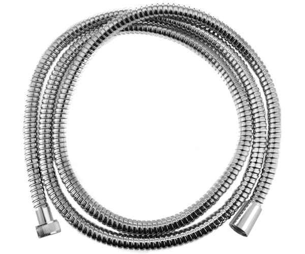 Aqualine Flex Kovová Sprchová Hadice, 200cm, Chrom
