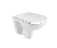 Mereo Wc Závěsné, Rimless, 530x355x360, Keramické, Vč. Sedátka Css124