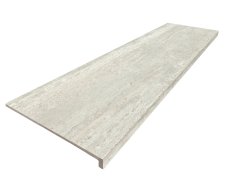 APE Wabi Sabi Peldano Recto Ant. C3 Travertino Silver 33x120 Rett.