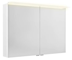 Sapho Linex Galerka S Led Osvětlením, 100x70x15cm, Bílá