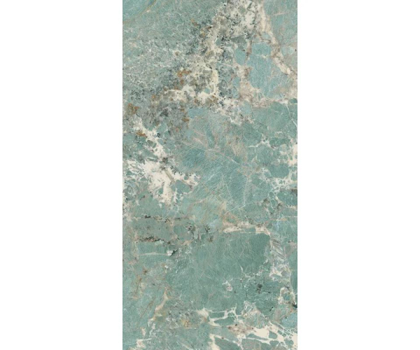 Dlažba jako kámen Marca Corona Foyer Royal Green Ama 60x120 Luc. Rett. - tyrkysová