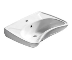 Isvea Handicap Keramické Umyvadlo Pro Handicapované, 59,5x45,6cm, Bílá