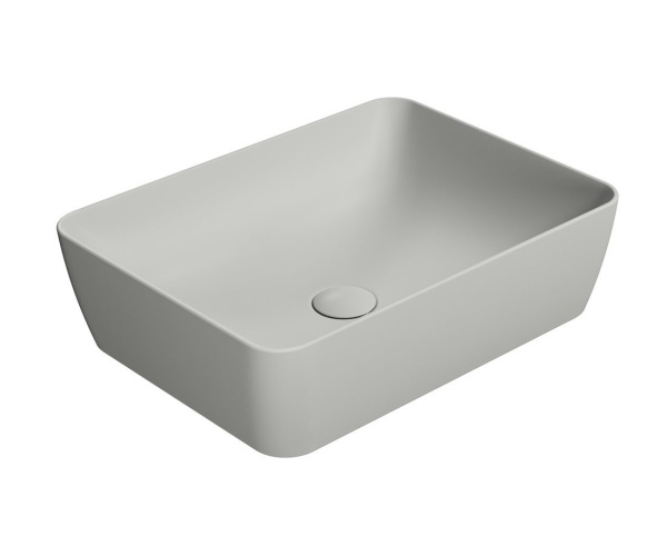 Gsi Sand/nubes Keramické Umyvadlo Na Desku 50x38cm, Cenere Mat