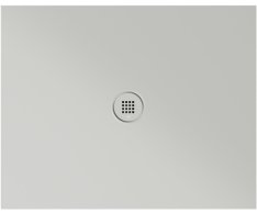 Gsi Keramická Sprchová Vanička, Obdélník 100x80x2cm, Cenere Mat