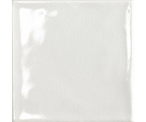 Retro obklad Tonalite Kraklé bianco 15x15 - bílá