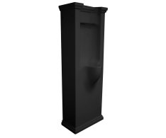 Kerasan Waldorf Urinál Na Postavení Se Zakrytým Přívodem Vody 44x124,5cm, Včetně Si