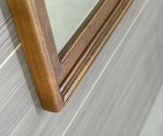 Sapho Retro Zrcadlo V Dřevěném Rámu 70x115cm, Buk