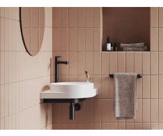 Umyvadlo Yard 45 C s otvorem - Umyvadlo Yard 45 C, s otvorem pro baterii, bez přepadu, b