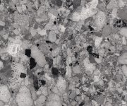 Dlažba jako terrazzo Sant Agostino Venistone Dark 60x60 Kry - antracitová