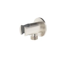 Držák sprchy s vývodem vody - 706.30SSB Podomítkový vývod s držákem, nerez kartáčovaná