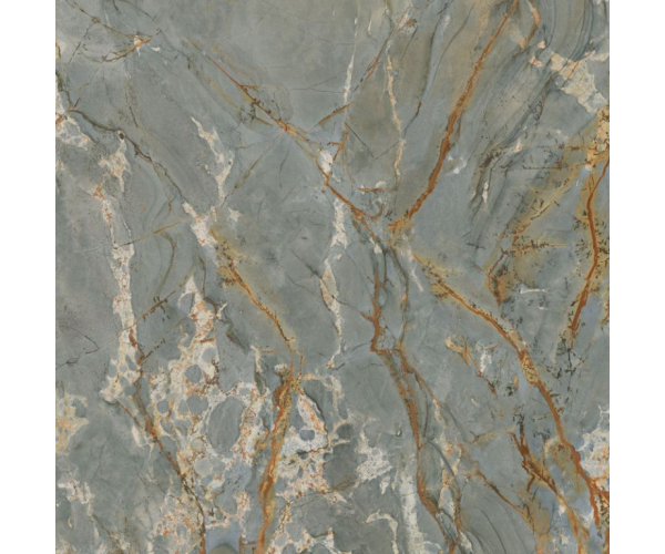 Dlažba jako mramor ABK Sensi Signoria Roma Imperiale 120x120 Lux. Rett. - modrá