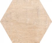 Dlažba jako dřevo Codicer Hex 25 Sawnwood Beige - béžová