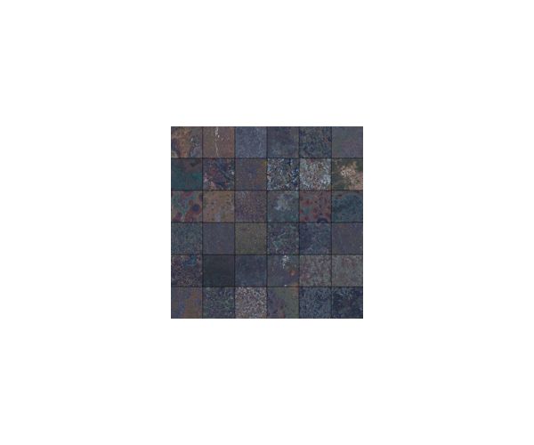 Mozaika jako kov Aparici Corten Sapphire Mosaico 30x30 (5x5) Nat. Rett.