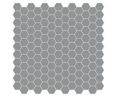 Appiani Eden Ghiaia 30x30 Hexagon Matt.