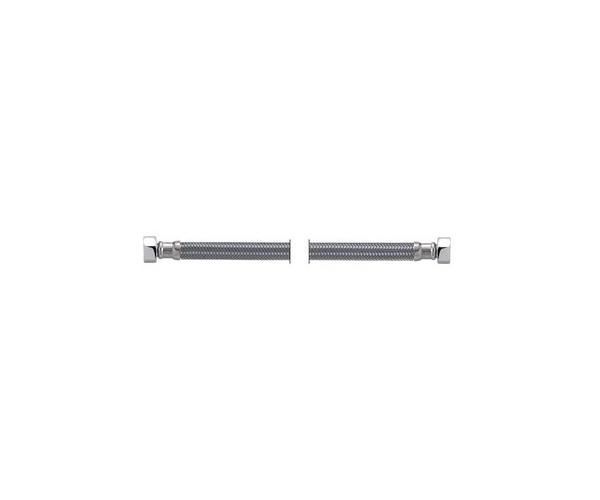 Flexi Hadice Na Vodu 1/2"x1/2" Ff 80 Cm, Vnitřní/ Vnitřní Závit, Karbo