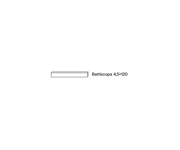 Sokl jako dřevo Piemme Solorovere Pure Battiscopa 4,5x120 Nat. Rett. - hnědá