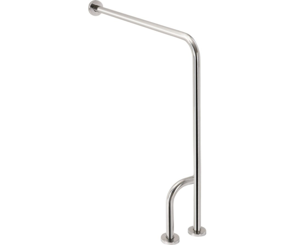 Sapho Handicap Opěrné Madlo Levé 800x850mm, Nerez Lesk