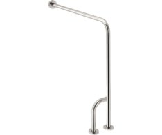 Sapho Handicap Opěrné Madlo Levé 800x850mm, Nerez Lesk