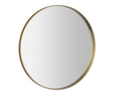 Sapho Notion Kulaté Zrcadlo V Rámu ø 70cm, Zlato Mat