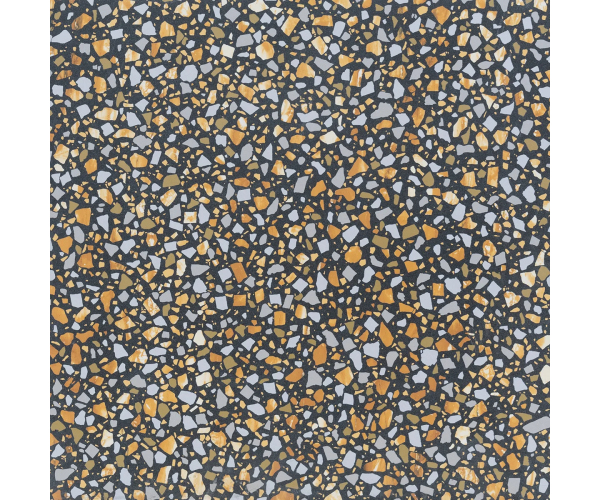 Dlažba jako terrazzo Gambini D_Project D_Lash Saffron Terracotta 60x60 Rett.