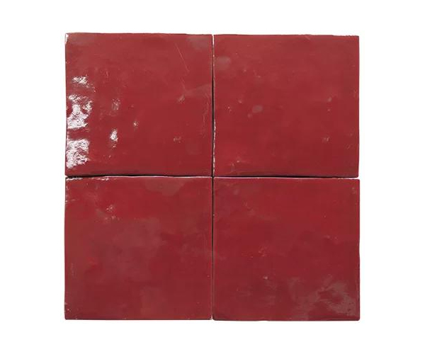 Retro obklad Cevica Zelij Special Rojo Antiguo 10×10 - vínová