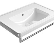 Gsi Classic Keramické Umyvadlo 75x50cm, Bez Otvoru, Bílá Extraglaze