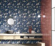 Květinová dlažba Del Conca Deco Studio Buttercup 120x260 Rett.
