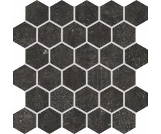 EdimaxAstor Concert Mosaico Esagonale Black Texture 25x26 Matt.