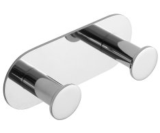 Sapho X-round Samolepící Dvojháček, Nerez Lesk