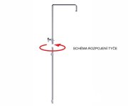 Ippari, Teleskopické Rameno S Baterií Venus (150mm) A Kompletní Sprchovou Sadou (sprchy Thin 200mm, Evve) VEN3131-SET1
