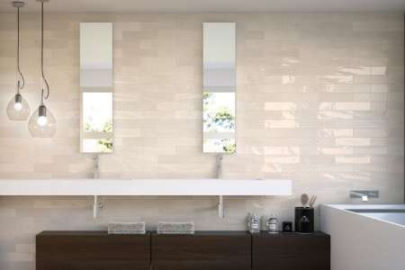 Deceram Opal Ivory a Opal Ivory Decor 7,5*30
