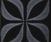 Vzorovaný dekor Aleluia Urban Atelier Decor Glam Preto 10x10