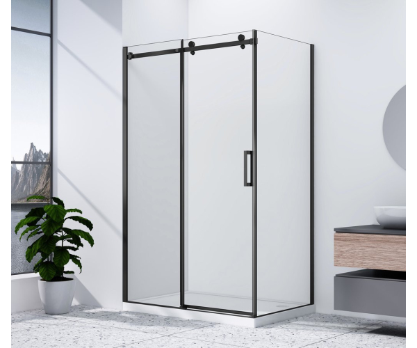 Gelco Dragon Black Obdélníkový Sprchový Kout 1200x900mm L/p Varianta