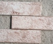Obklad jako cihla Deceram London Brick Whitewash 7x28 - bílá (skladem)