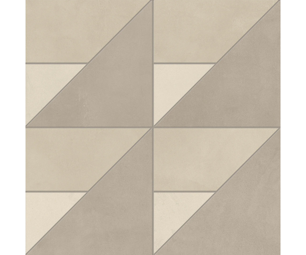 Retro dlažba Marca Corona Multiforme Dune Cuneo Tufo/Fossile/Caolino 29x29 Matt. 