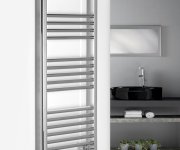Aqualine Alya Otopné Těleso Rovné 500x1188mm, Středové Připojení, Chrom